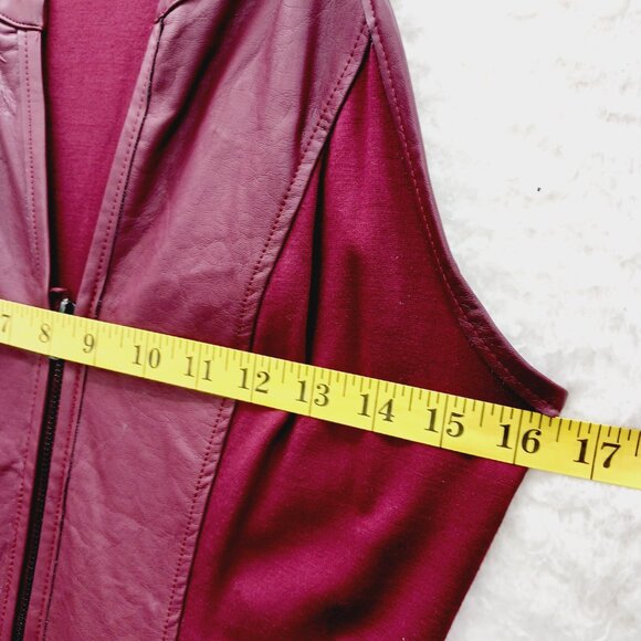 Tank Top Vest Size M Wine Edgy Glam Y2K Festival Indie Sleaze Concert Alt Girl - Picture 5 of 12